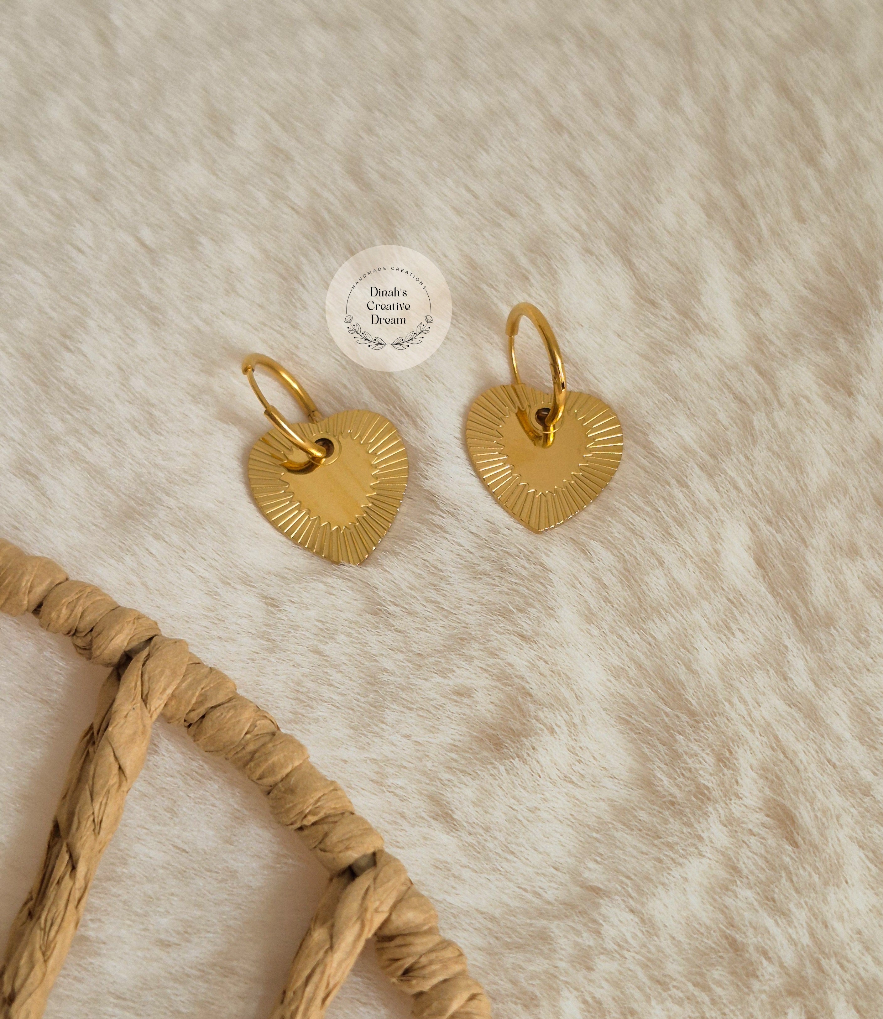 Boucles d'oreilles coeur