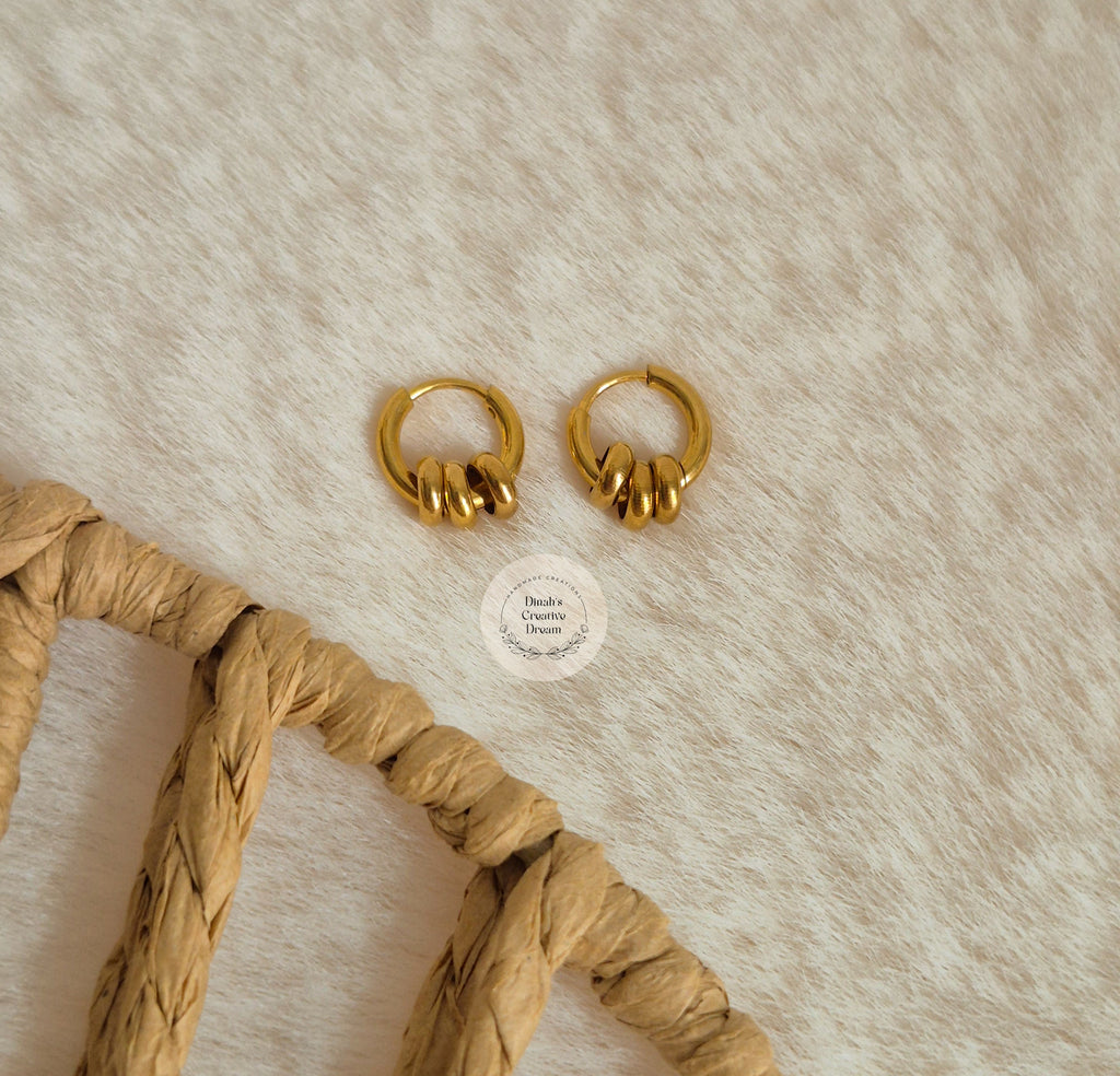 Boucles d'oreilles ronds