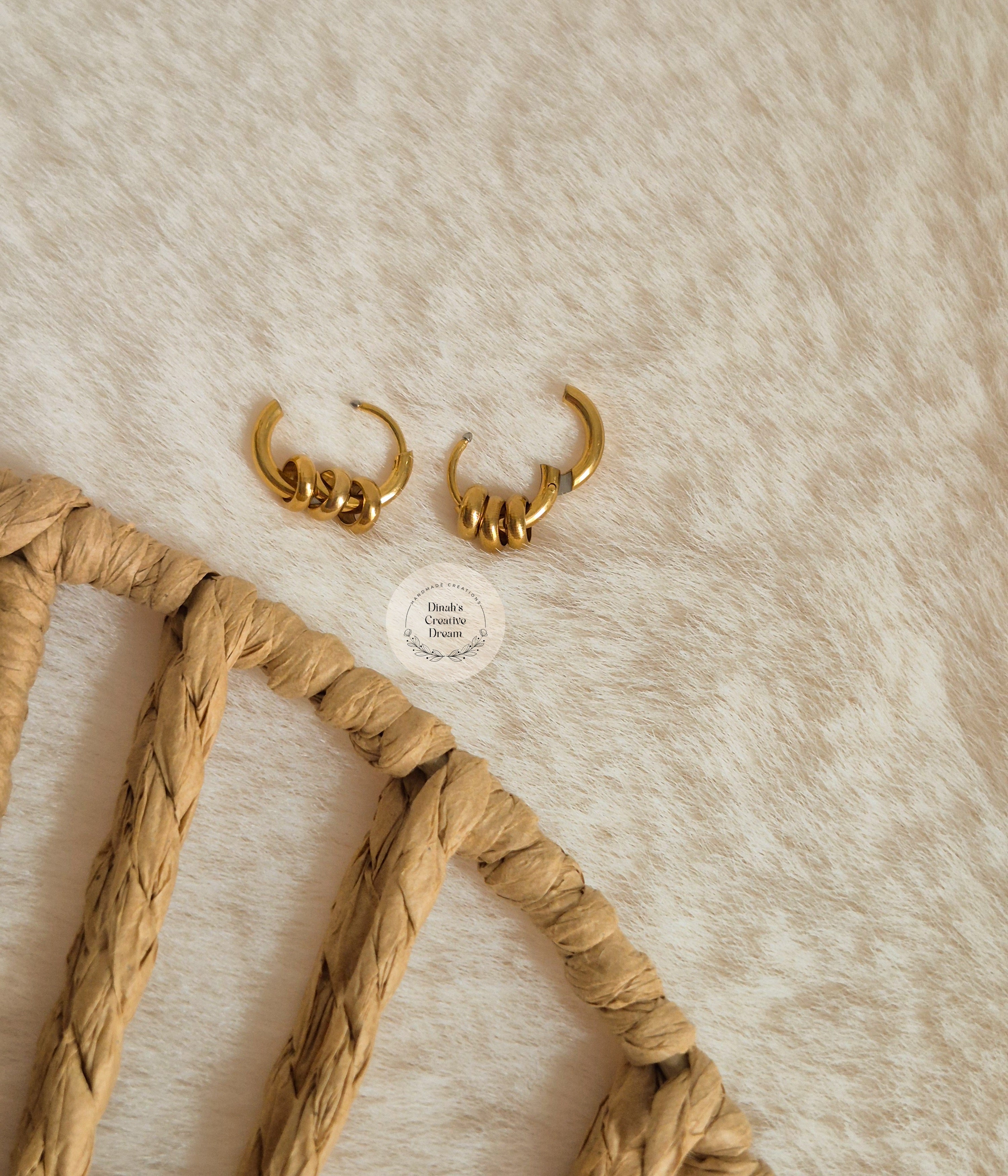 Boucles d'oreilles ronds