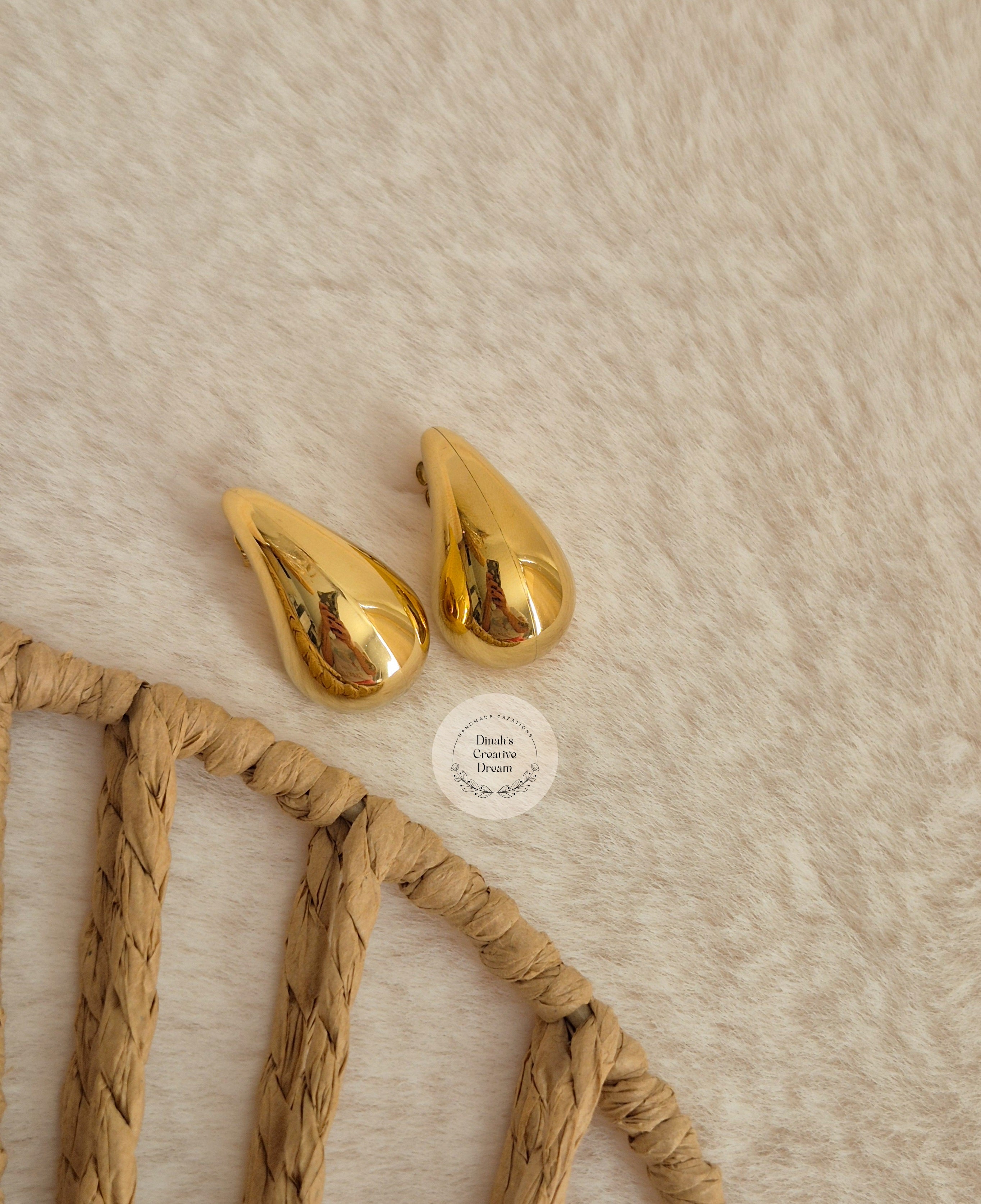 Boucles d'oreilles goutte