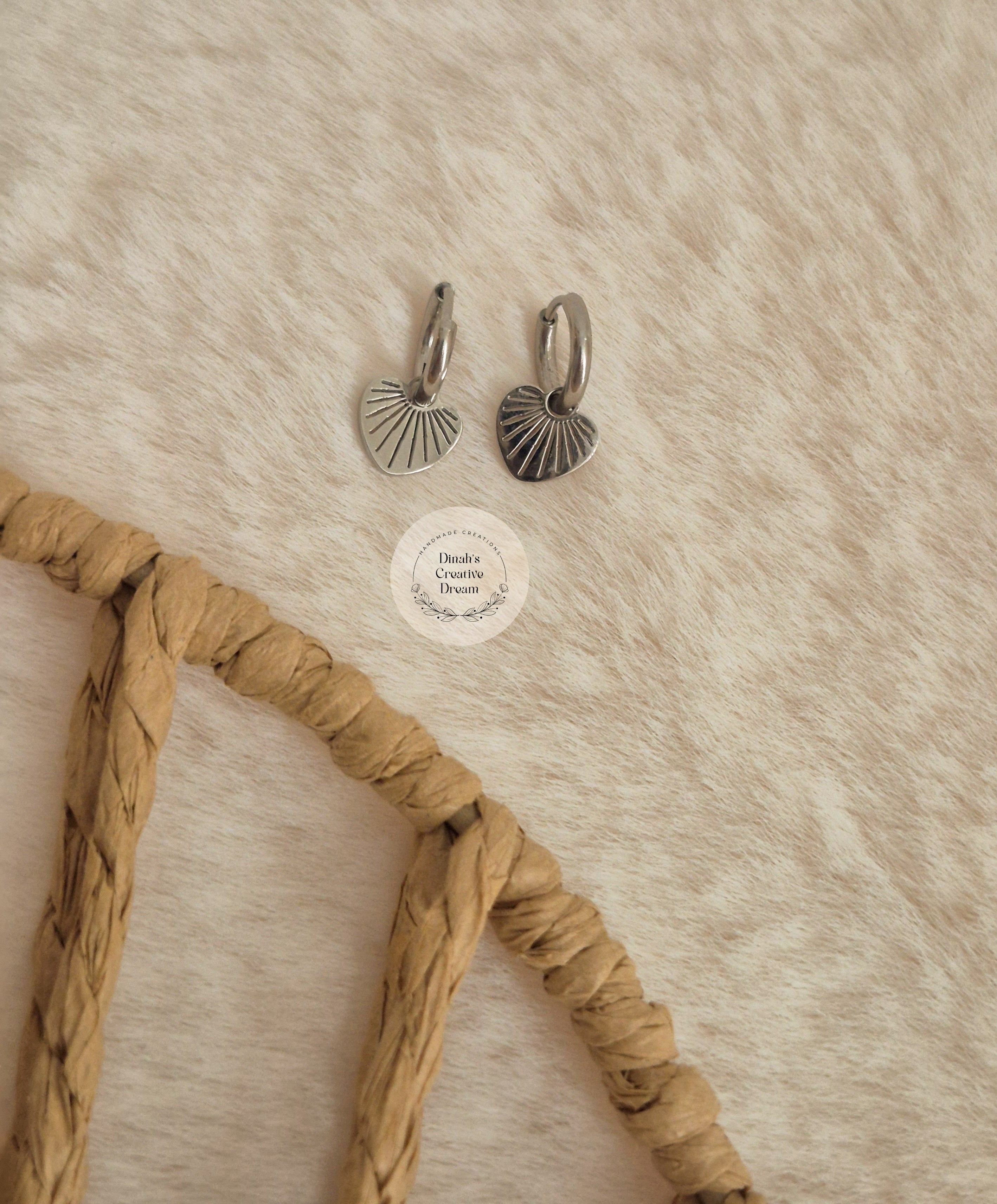 Boucles d'oreilles petit coeur
