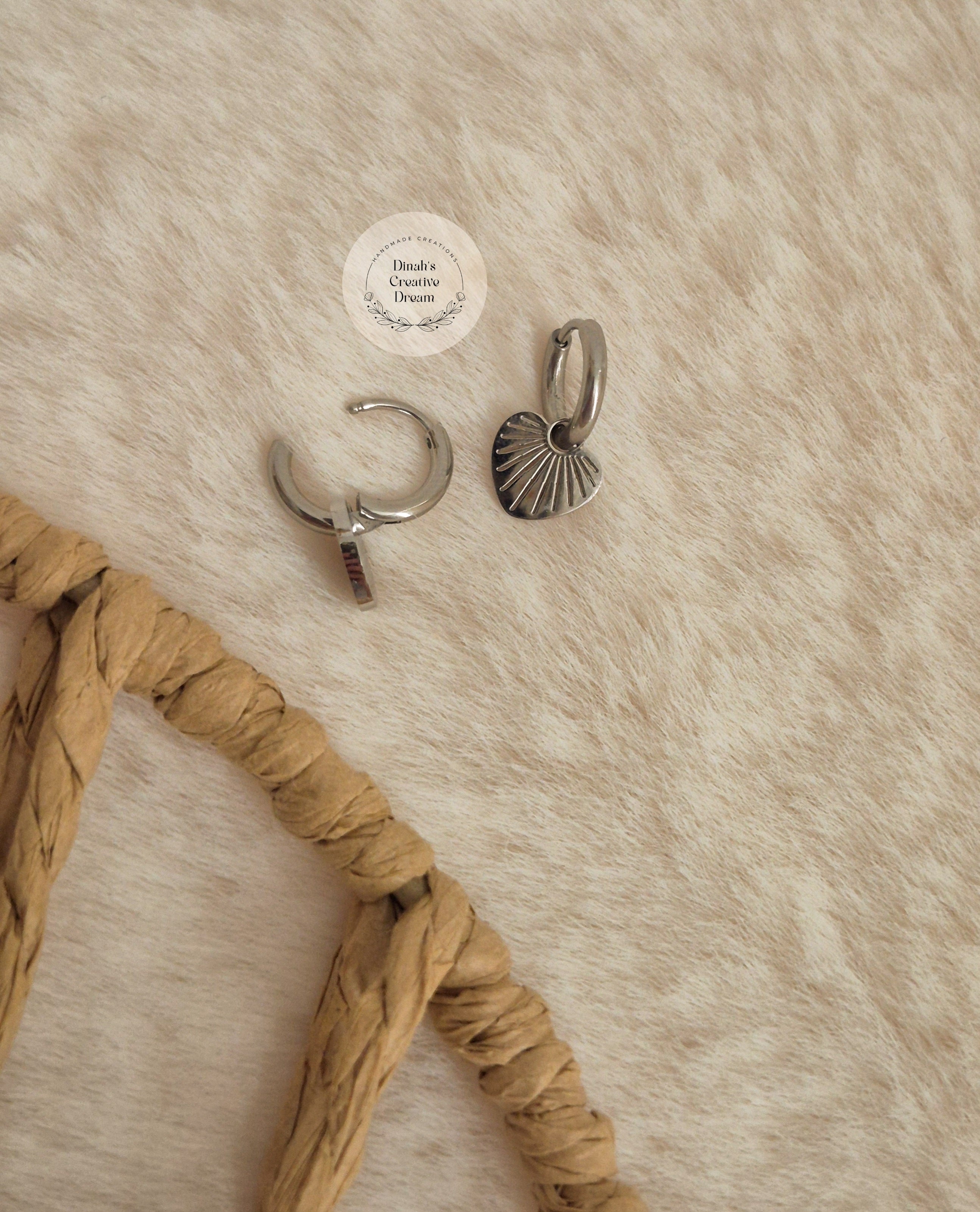 Boucles d'oreilles petit coeur