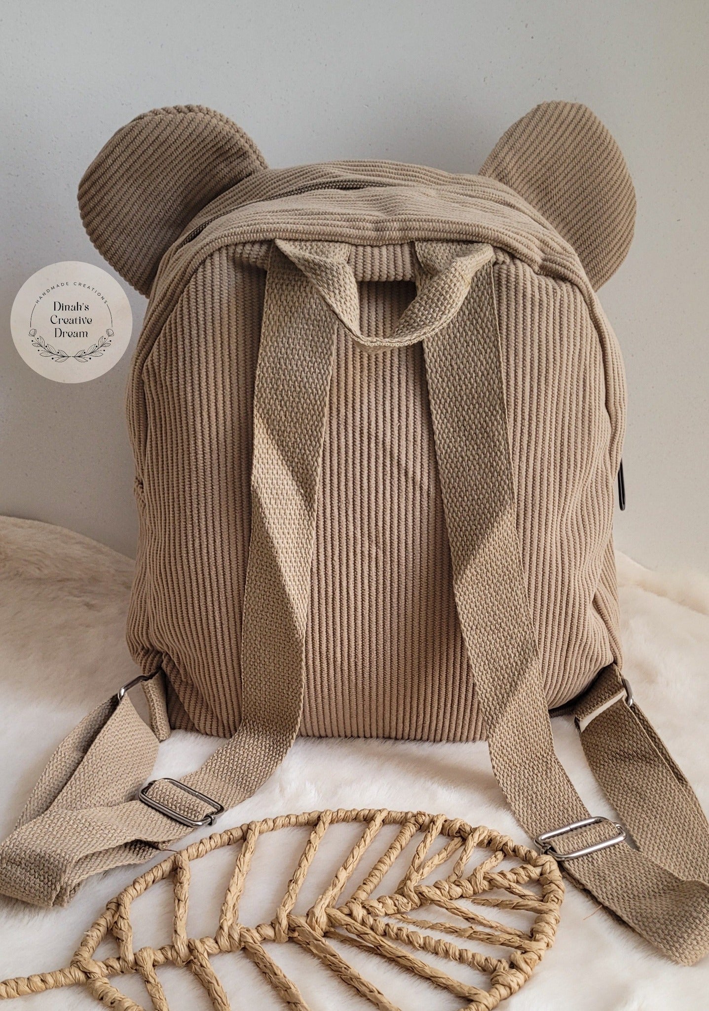 Sac à dos en velours