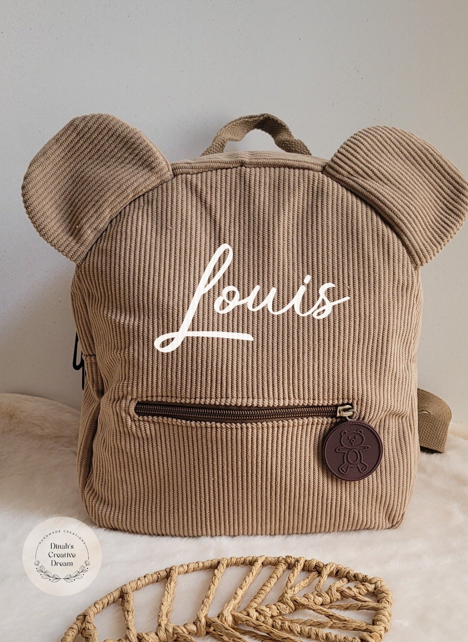 Sac à dos en velours