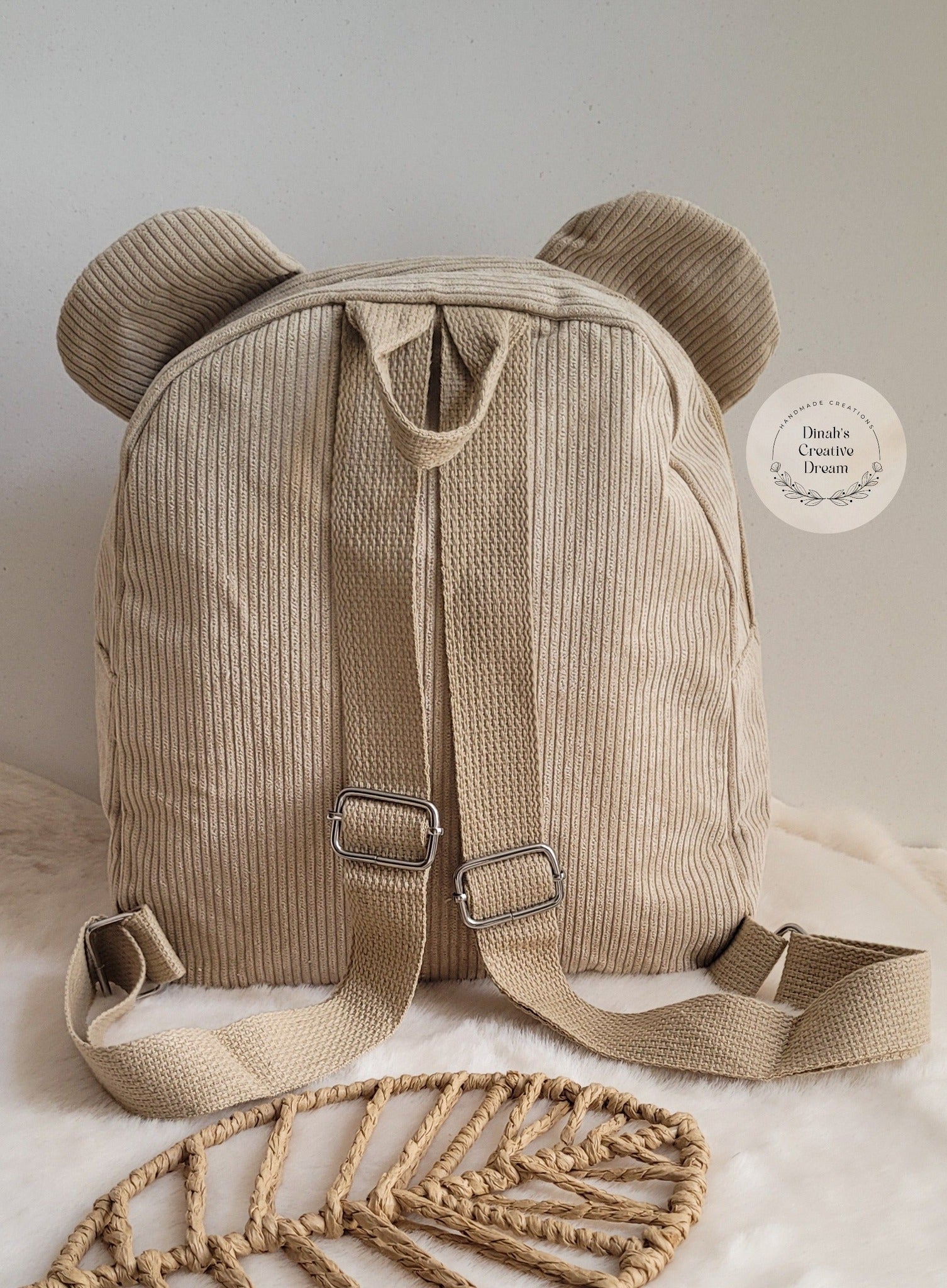 Sac à dos en velours