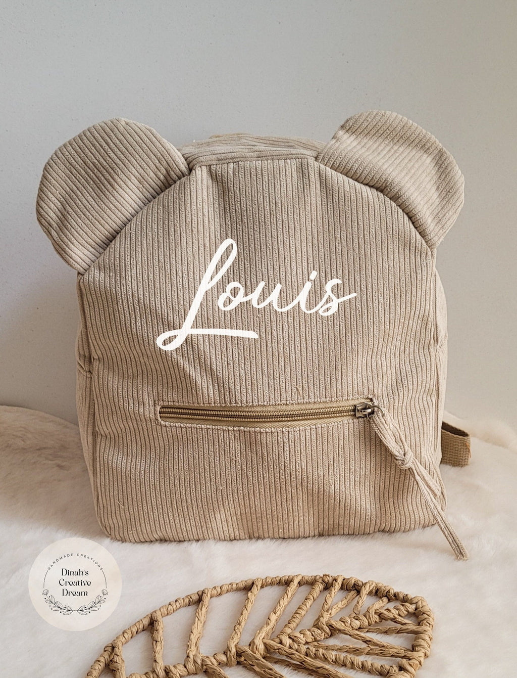 Sac à dos en velours