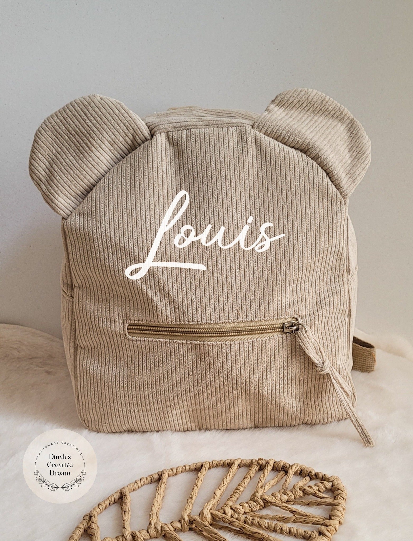 Sac à dos en velours